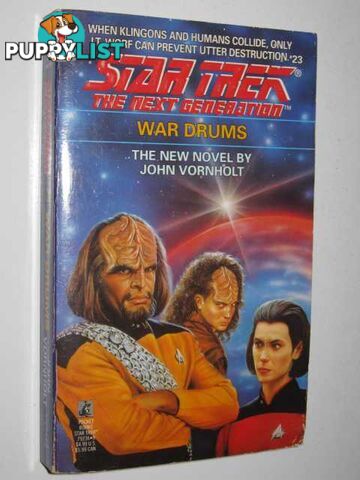 War Drums - STAR TREK: The Next Generation Series #23  - Vornholt John - 1992