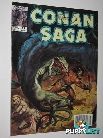 Conan Saga #21  - Various - 1989