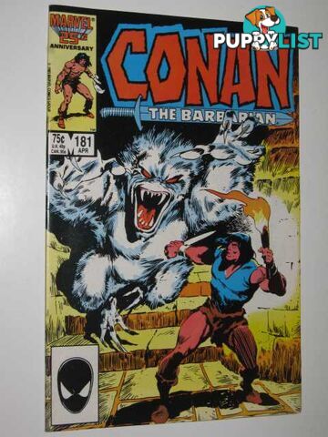 Conan the Barbarian #181  - Various - 1986