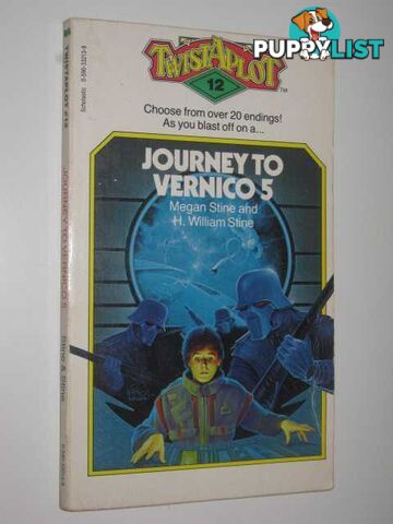 Journey to Vernico 5 - Twist-A-Plot Series #12  - Stine Megan & H. William - 1984