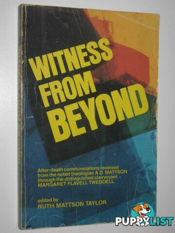 Witness From Beyond  - Taylor Ruth Mattson - 1980