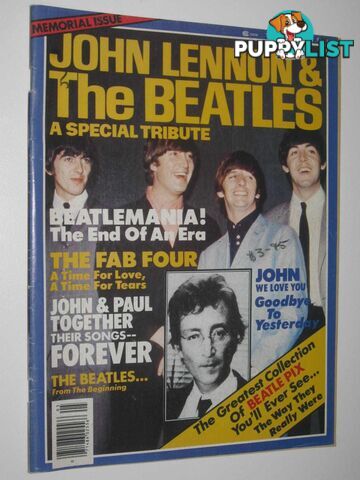 John Lennon and the Beatles : A Special Tribute  - Author Not Stated - 1980