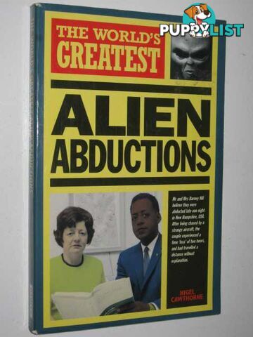 The World's Greatest Alien Abductions  - Cawthorn Nigel - 2000