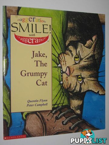 Jake, the Grumpy Cat - Exaggerations Set 2 Series #4  - Flynn Quentin - 1998