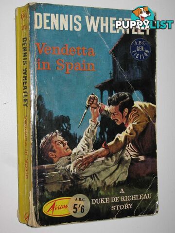 Vendetta in Spain - Duke De Richleau Series #9  - Wheatley Dennis - 1963