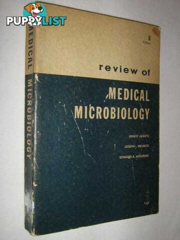 Review of Medical Microbiology  - Jawetz Ernest & Melnick, Joseph & Adelberg, Edward - 1964