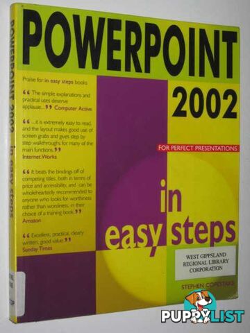 Powerpoint 2002 In Easy Steps  - Copestake Stephen - 2002