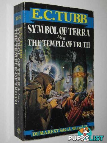 Symbol of Terra + The Temple of Truth - Dumarest Saga #30 & 31  - Tubb E C - 1989