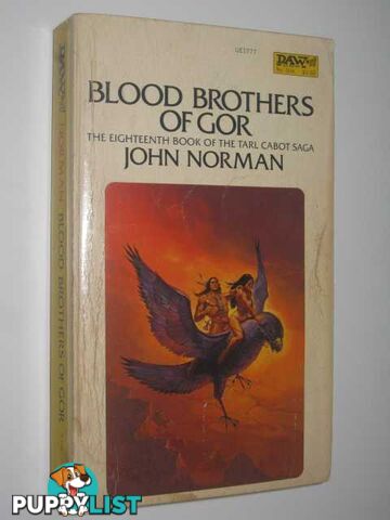 Blood Brothers of Gor - Chronicles of Counter-Earth Series #18  - Norman John - 1982