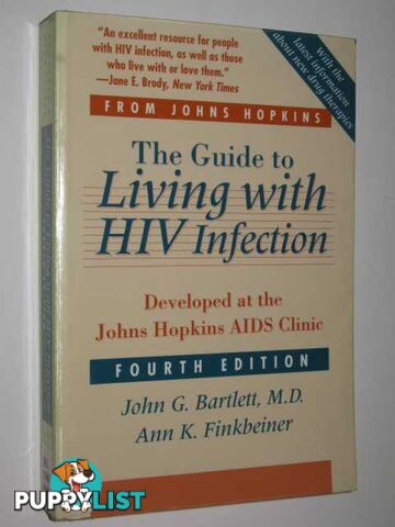 The Guide To Living With HIV Infection  - Bartlett John & Finkbeiner, Ann - 1998