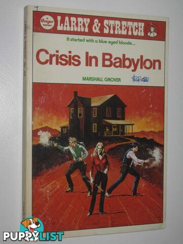 Crisis in Babylon - Larry and Stretch [Cougar Western] Series #40  - Grover Marshall - 1984