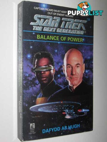 Balance of Power - STAR TREK: The Next Generation Series #33  - Hugh Dafydd Ab - 1995