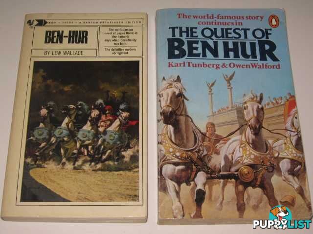 Ben-Hur / The Quest of Ben Hur  - Wallace Lew & Tunberg, Karl & Walford, Owen