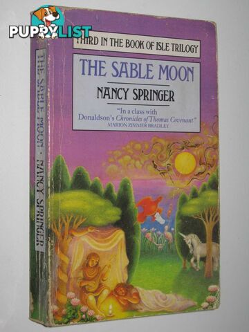 The Sable Moon - Book of Isle Series #3  - Springer Nancy - 1985