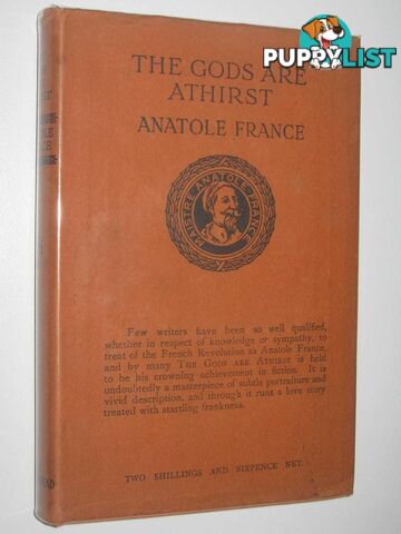 The Gods are Athirst  - France Anatole - 1924