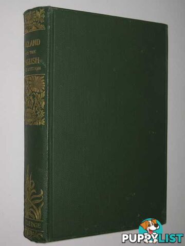 England And The English  - Lord Lytton - 1876