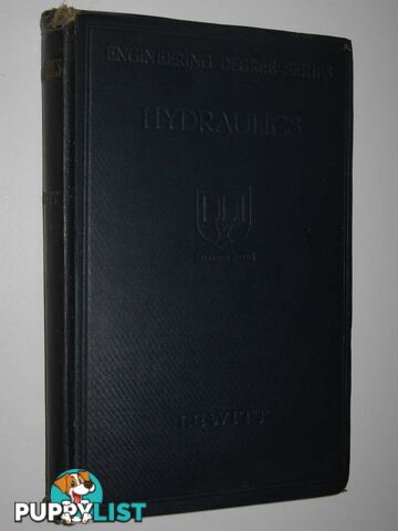 Hydraulics and the Mechanics of Fluids  - Lewitt E. H. - 1942