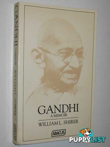 Gandhi : A Memoir  - Shirer William L.