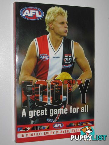 AFL Season Preview 2003 : Profile & Stats Of Every Player, Every Club  - Author Not Stated - 2003