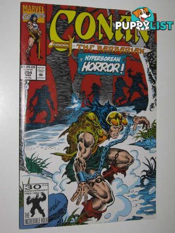 Conan the Barbarian #254  - Various - 1992