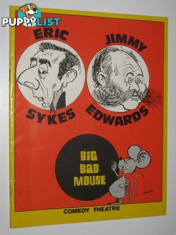 Big Bad Mouse : Comedy Theatre  - Author Not Stated - 1975