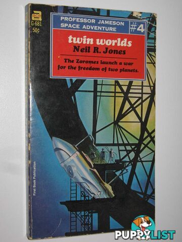 Twin Worlds - Professor Jameson Space Adventure Series #4  - Jones Neil R. - 1967