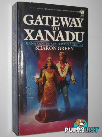 Gateway to Xanadu - Diana Santee, Spaceways Agent Series #2  - Green Sharon - 1985