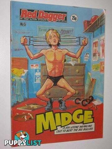 Red Dagger No. 5: Midge : 64 Page Action Stories for Boys  - Author Not Stated - 1980