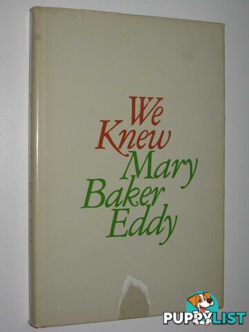 We Knew Mary Baker Eddy  - Various - 1979