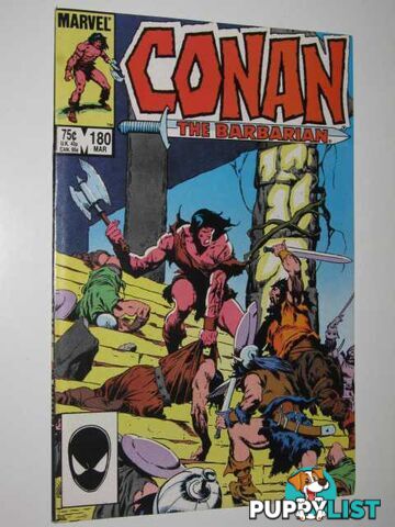 Conan the Barbarian #180  - Various - 1986