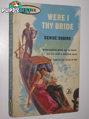 Were I Thy Bride  - Robins Denise - 1961