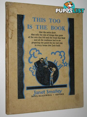 This Too is the Book  - Smalley Janet - No date