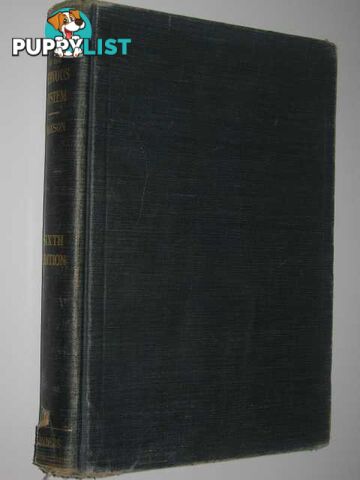 The Anatomy of the Nervous System From the Standpoint of Development and Function  - Ranson Stephen Walter - 1939