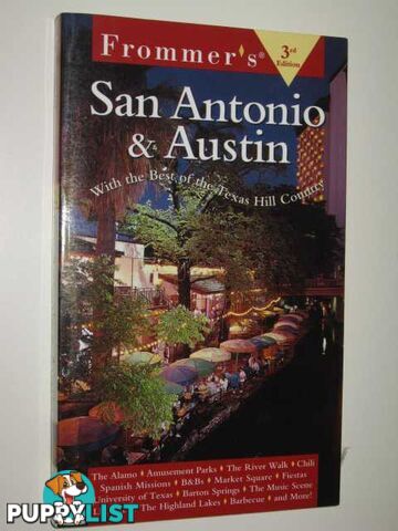 Frommer's San Antonio & Austin  - Jarolim Edie - 1999