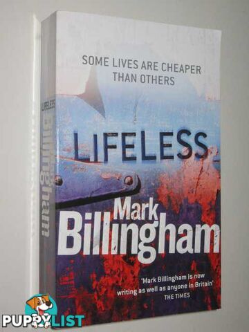 Lifeless - Inspector Tom Thorne Series  - Billingham Mark - 2006