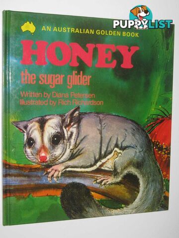 Honey the Sugar Glider - An Australian Golden Book Series  - Peterson Diana - 1975