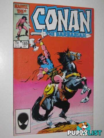 Conan the Barbarian #189  - Various - 1986