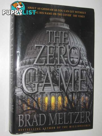 The Zero Game  - Meltzer Brad - 2004