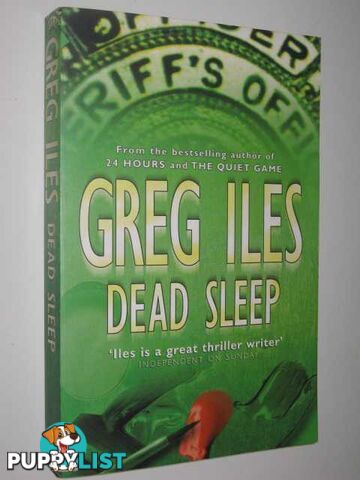 Dead Sleep  - Iles Greg - 2001