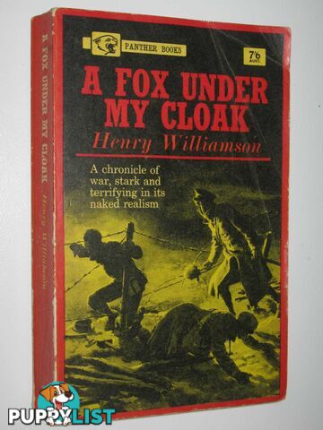 A Fox Under My Cloak - Chronicle of Ancient Sunlight Series #5  - Williamson Henry - 1963