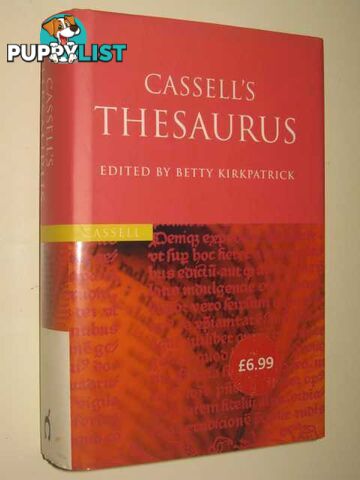 Cassell's Thesaurus  - Kirkpatrick Betty - 2000