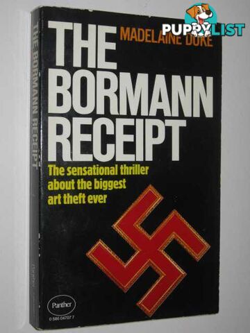 The Bormann Receipt  - Duke Madelaine - 1977