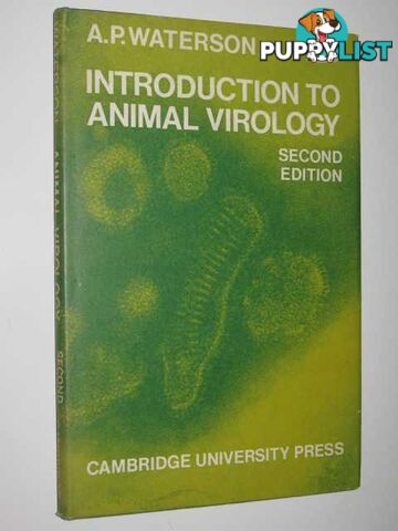 Introduction to Animal Virology  - Waterson A. P. - 1968