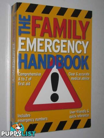 The Family Emergency Handbook  - Brasch Nicolas - 2004