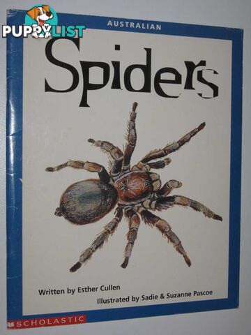 Australian Spiders  - Cullen Esther - 1986