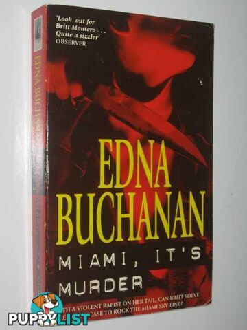 Miami, It's Murder  - Buchanan Edna - 1996