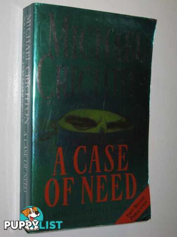 A Case of Need  - Hudson Jeffrey - 1995