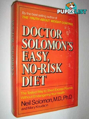 Doctor Solomon's Easy, No-risk Diet  - Solomon Neil - 1974