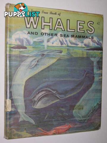 Whales and Other Sea Mammals - Junior True Book Series  - Posell Elsa - 1964