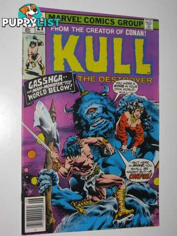 Kull the Destroyer No.27 : Gasshga, the Man-Monster from the World Below  - Author Not Stated - 1978